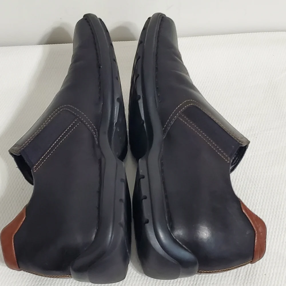 Cole Haan Zeno Black Leather Slip On Driving Loafer Men's 11.5